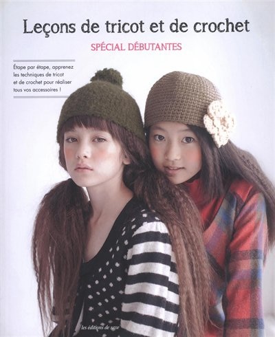 Front cover_Le&ccedil;ons de tricot et de crochet