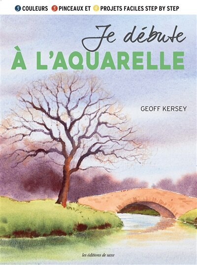 Front cover_Je débute à l'aquarelle