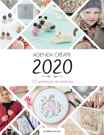 Agenda créatif 2020: 52 semaines ré-créatives