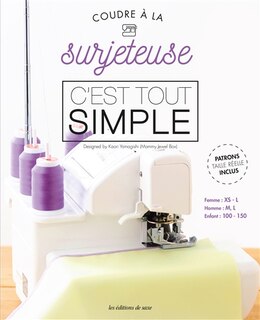 Front cover_Coudre à la surjeteuse, c'est tout simple