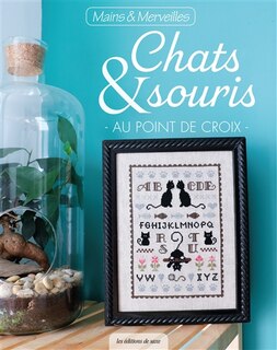 Front cover_Chats & souris au point de croix