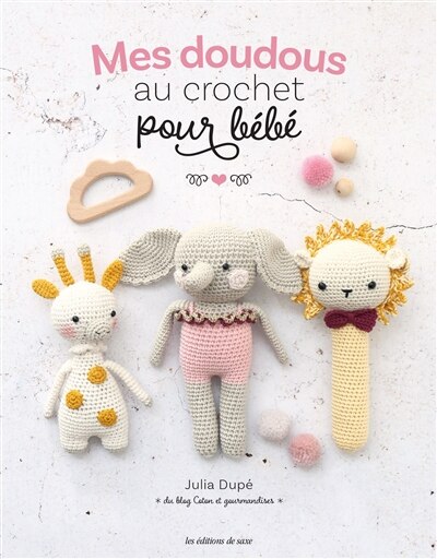 Couverture_Mes doudous au crochet pour bébé
