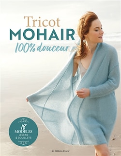 Couverture_Tricot mohair 100 % douceur