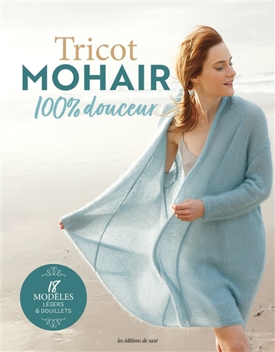 Couverture_Tricot mohair 100 % douceur
