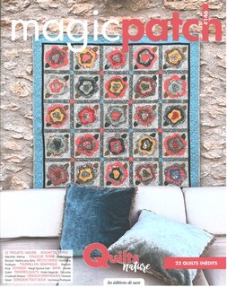 Front cover_Magic patch, n°146. Quilts nature : 22 quilts inédits