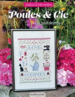 Front cover_Poules & Cie au point de croix