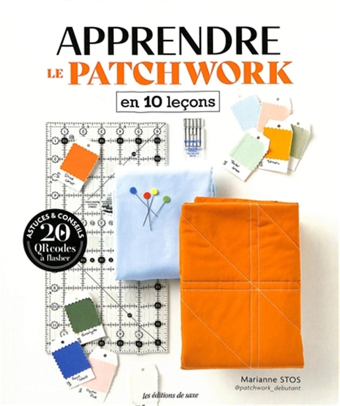 Front cover_Apprendre le patchwork en 10 leçons