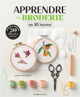 Front cover_Apprendre la broderie en 10 leçons