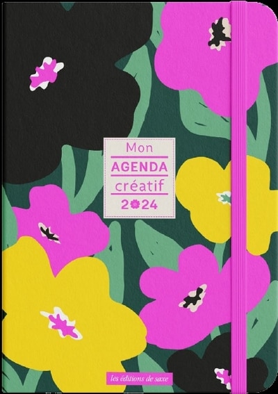 Front cover_Mon agenda créatif 2024
