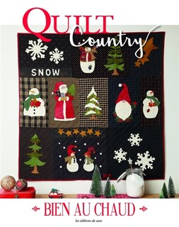 Couverture_Quilt country, n°72. Bien au chaud