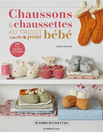 Front cover_Chaussons & chaussettes au tricot pour bébé