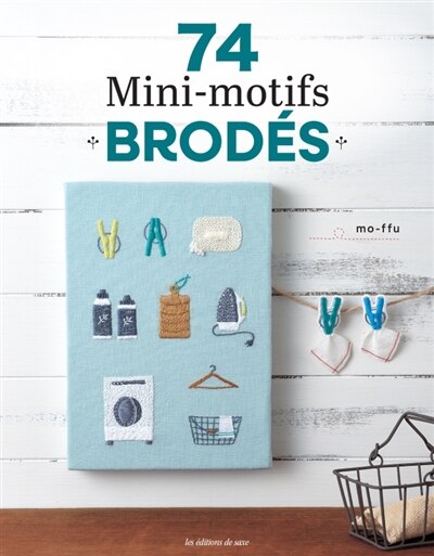 74 mini-motifs brodés