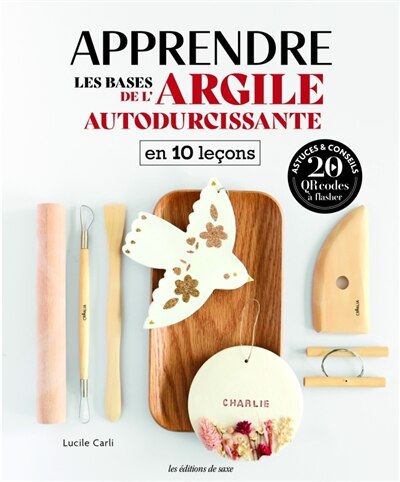 Couverture_Apprendre les bases de l'argile autodurcissante en 10 leçons