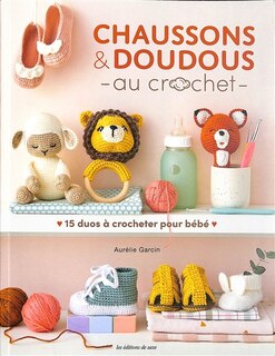 Couverture_Chaussons & doudous au crochet