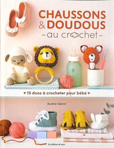 Couverture_Chaussons & doudous au crochet