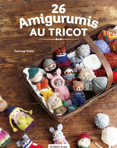 Couverture_26 amigurumis au tricot