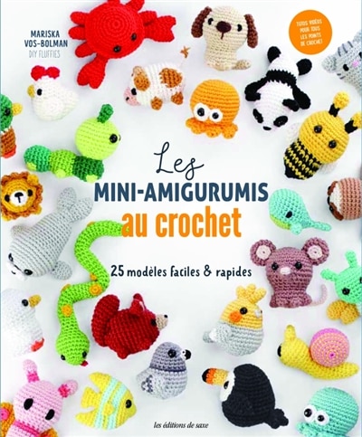 Front cover_Les mini-amigurumis au crochet
