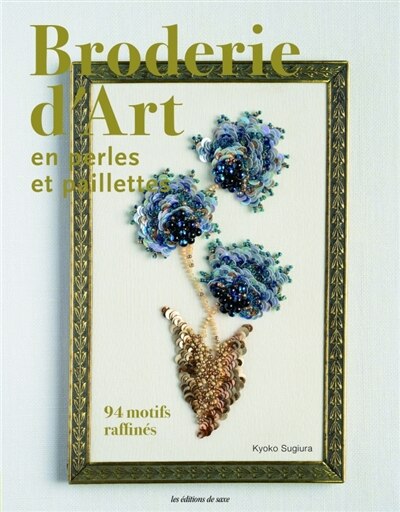 Couverture_Broderie d'art en perles et paillettes