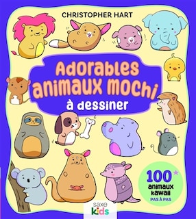 Couverture_Adorables animaux mochi &agrave; dessiner