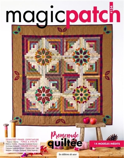 Couverture_Magic patch. Promenade quilt&eacute;e