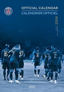 Couverture_Calendrier officiel Paris Saint-Germain 2024