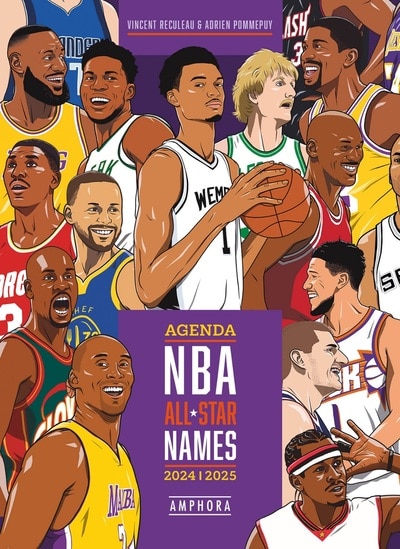 Front cover_Agenda NBA all star names : 2024-2025