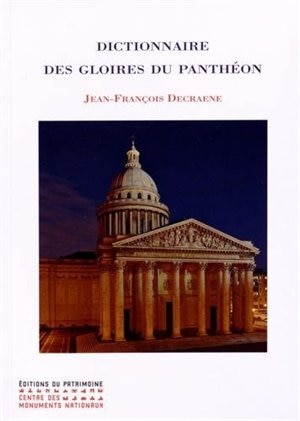 Couverture_Dictionnaire des gloires du Panthéon