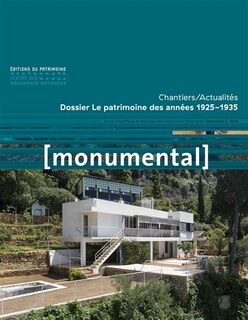 Couverture_Monumental, n°2 (2018). Le patrimoine des années 1925-1935
