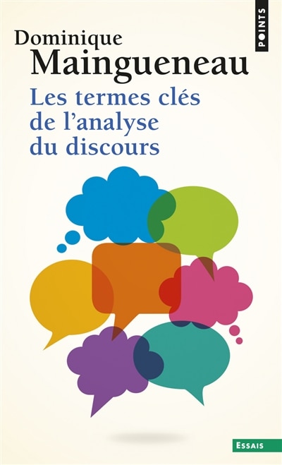 Front cover_Les termes clés de l'analyse du discours