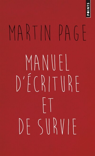 Front cover_Manuel d'&eacute;criture et de survie