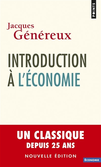 Front cover_Introduction à l'économie