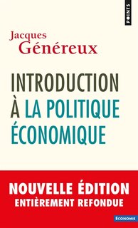 Couverture_Introduction à la politique économique