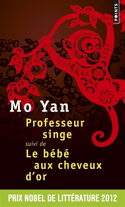 Front cover_Professeur singe ; Le bébé aux cheveux d'or