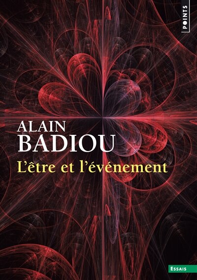 Front cover_L'être et l'événement