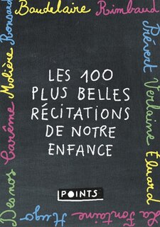 Front cover_Les 100 plus belles récitations de notre enfance