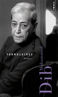 Front cover_Formulaires : poèmes