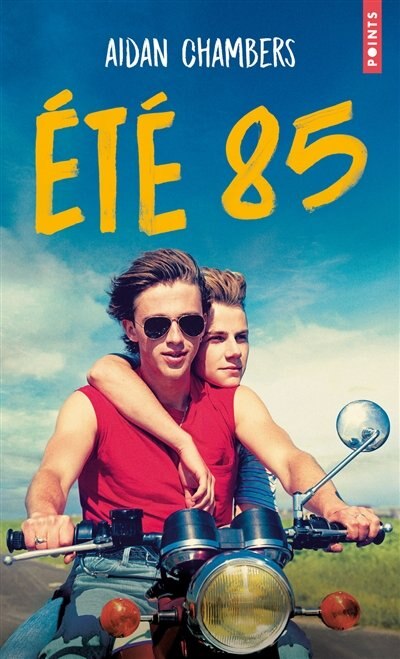 Couverture_Eté 85 : une vie et une mort en quatre parties, cent dix-sept petits morceaux, six rapports circonstanciés et deux coupures de presse avec quelques blagues, deux ou trois devinettes, quelques notes et un fiasco par-ci par-là pour faire avancer le récit