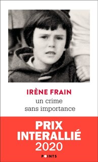 Front cover_Un crime sans importance