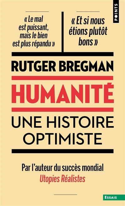 Front cover_Humanité : une histoire optimiste