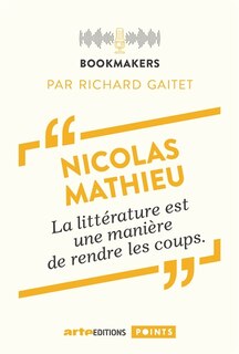 Front cover_La littérature est une manière de rendre les coups