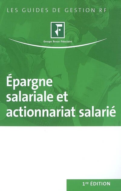 Couverture_Epargne salariale et actionnariat salarié