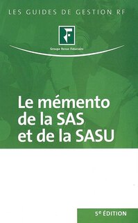 Couverture_Le mémento de la SAS et de la SASU : juridique, fiscal et social