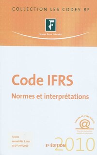 Front cover_Code IFRS : normes et interprétations