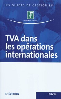 Couverture_La TVA dans les opérations internationales