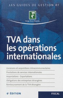 Couverture_La TVA dans les opérations internationales