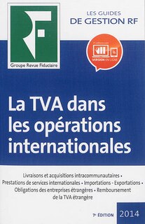 Couverture_La TVA dans les opérations internationales