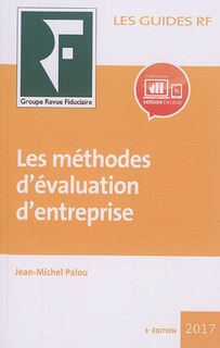 Couverture_Les méthodes d'évaluation d'entreprise : 2017