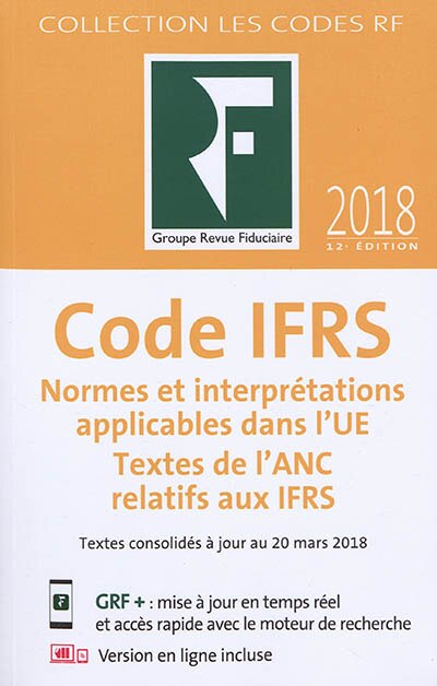 Front cover_Code IFRS 2018