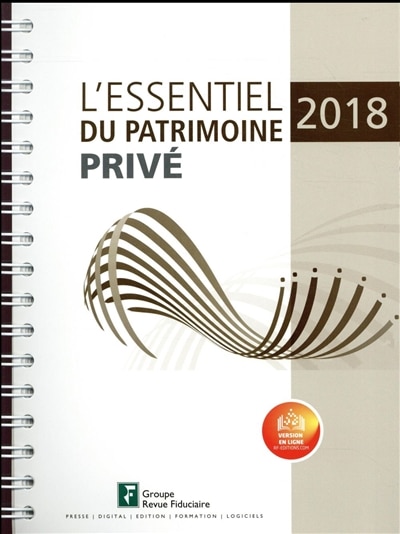 Front cover_L' essentiel du patrimoine privé 2018