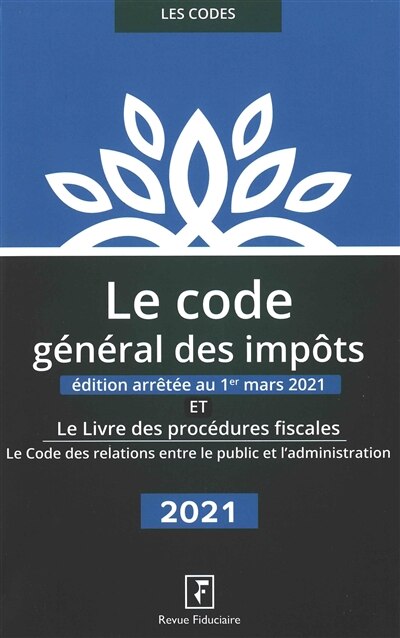 Front cover_Le code général des impôts